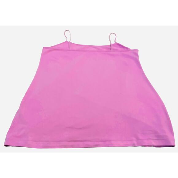 FADED GLORY SPAGHETTI STRAP ROUND NECK TANK TOP, WOMENS, XL (16/18), LAVENDER - Picture 6 of 9